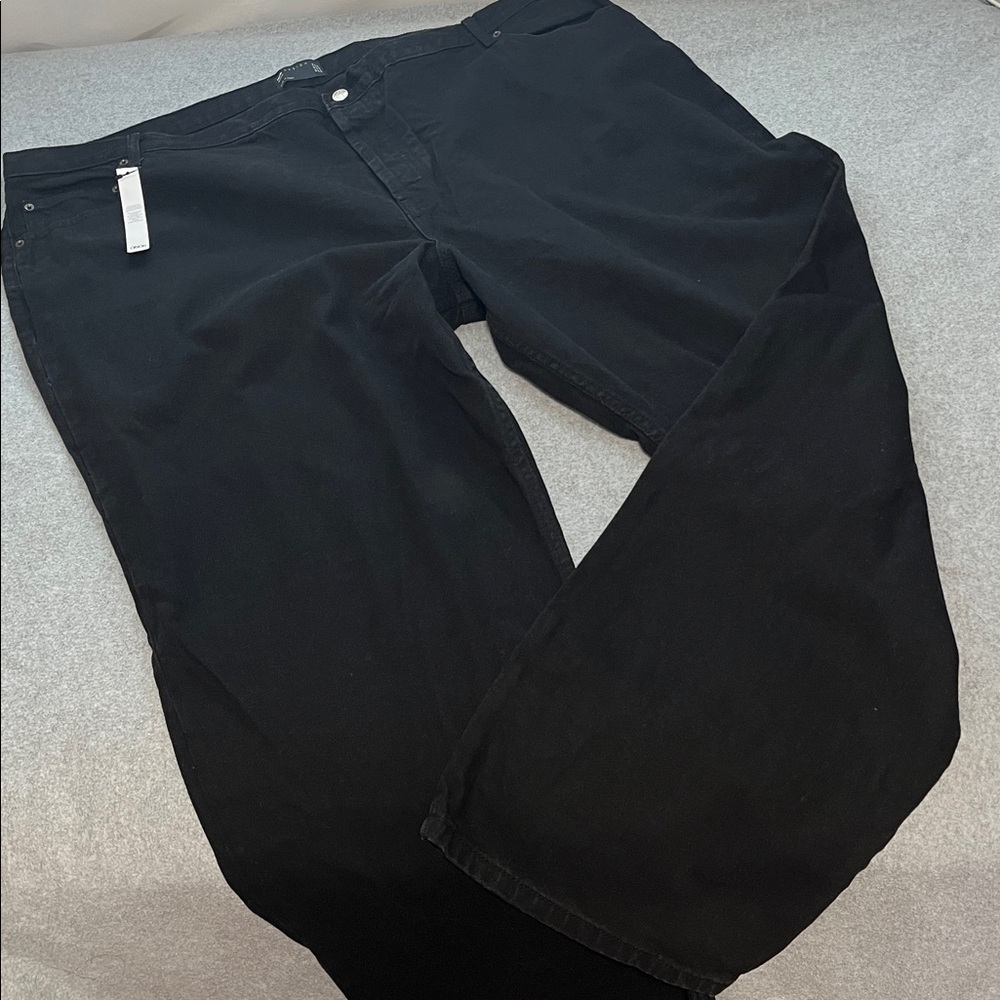 Asos Ridley Black Jeans Womens Plus Size 24 Capsule